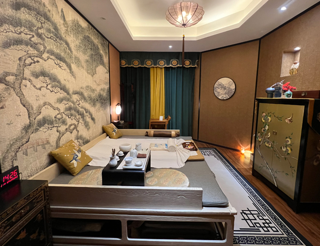 武汉江夏足疗减压会所环境展示（二）一种真挚的艺术生活态度